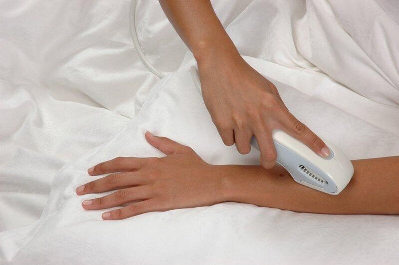 fotoodmładzanie skóry dłoni